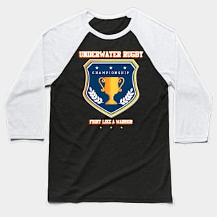 Underwater rugby Baseball T-Shirt